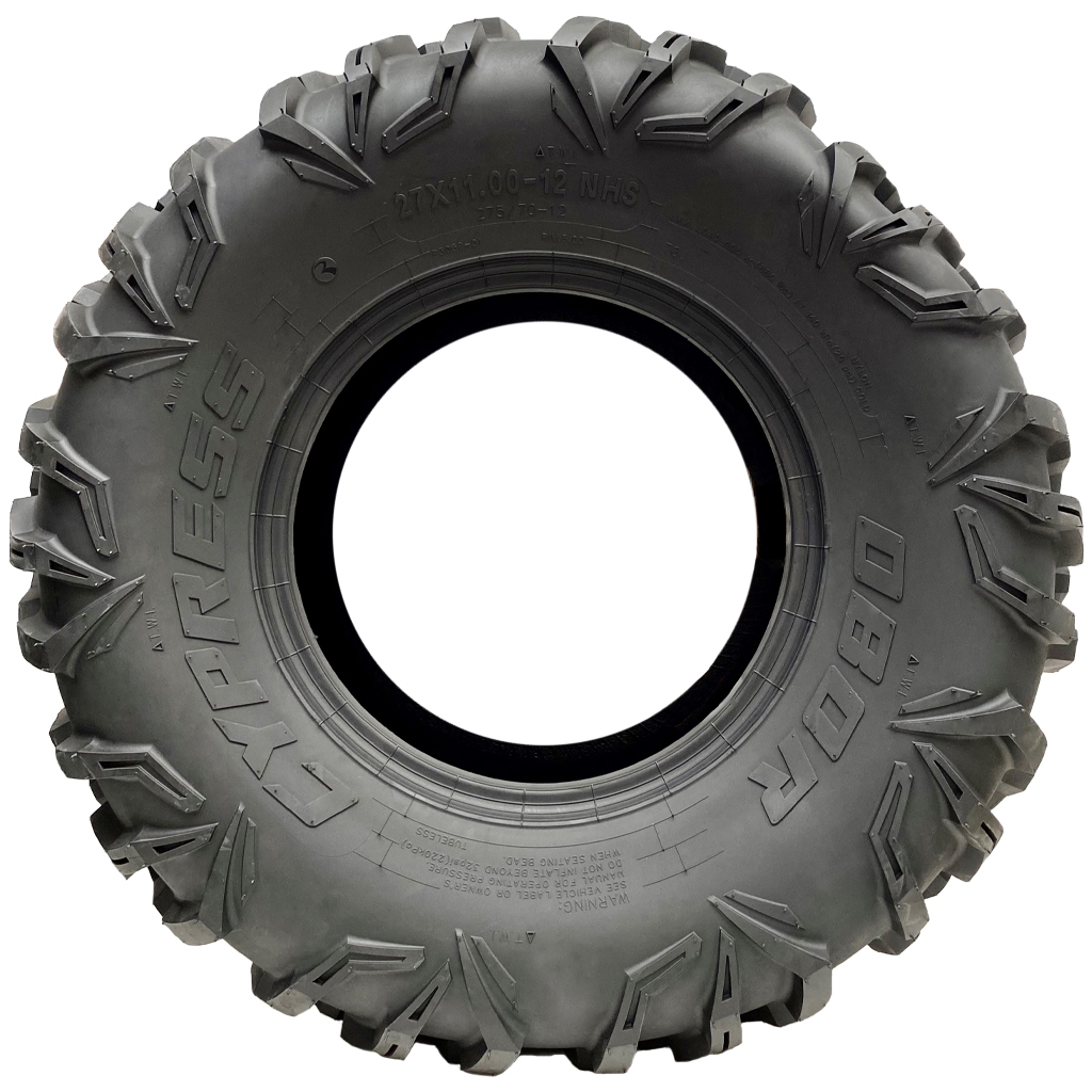 27x11.00-12 8ply OBOR Cypress tyre side view