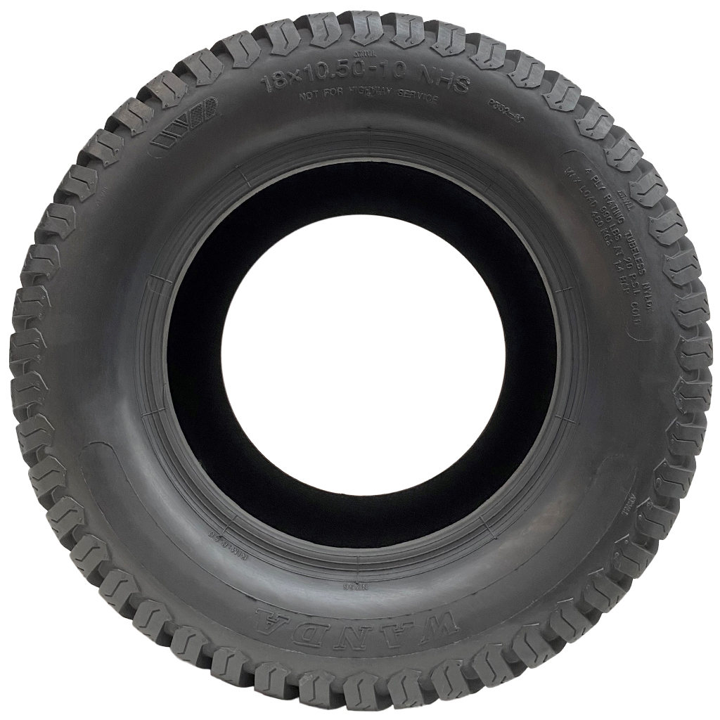 18x10.50-10 4pr Wanda P332 grass tyre side view