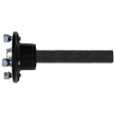 Hub/stub axle 35x35mm side view