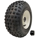 145/70-6 2pr Wanda P319 Knobby tyre main view plus cap