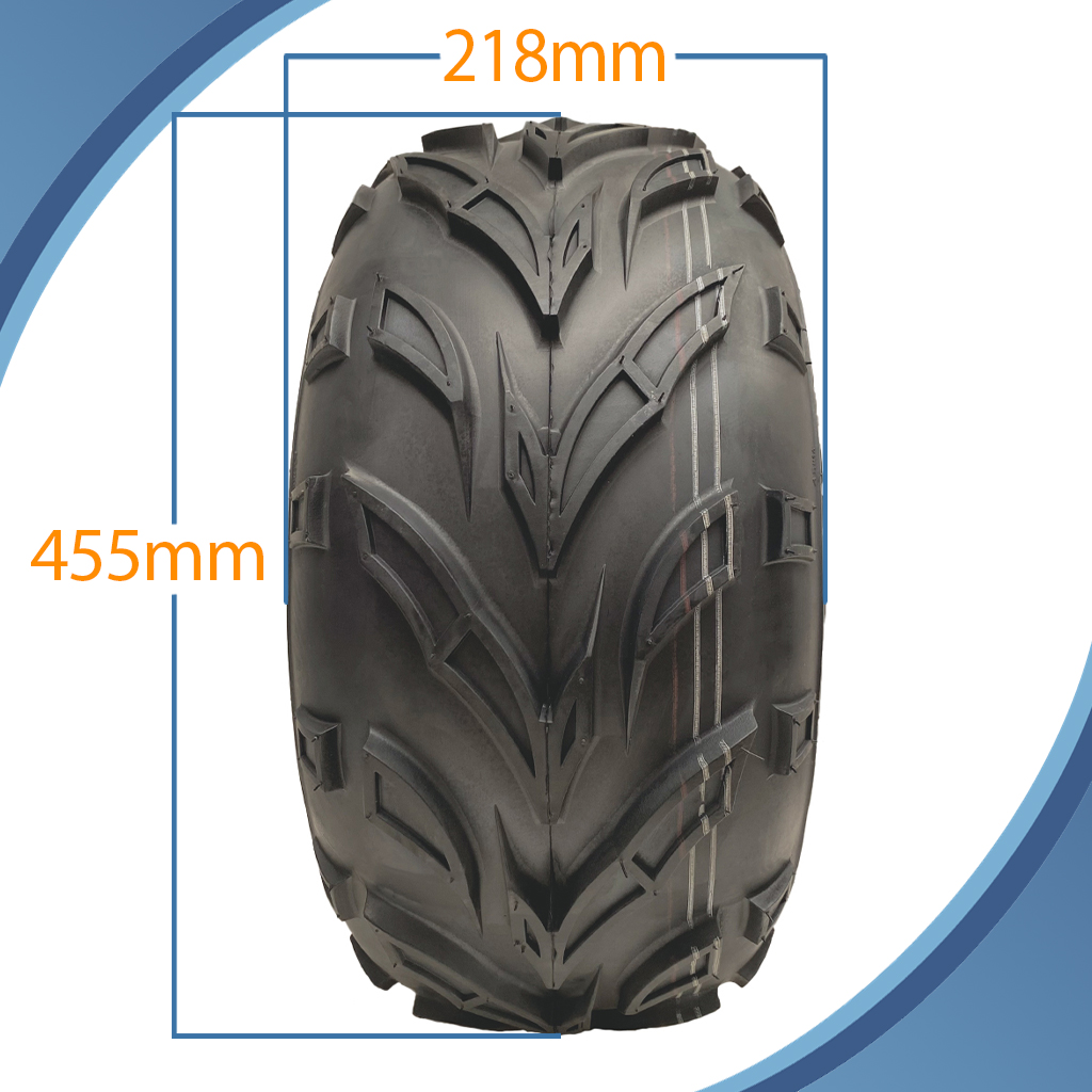 18x9.50-8 4pr WANDA P361 ATV tyre pattern with dimensions