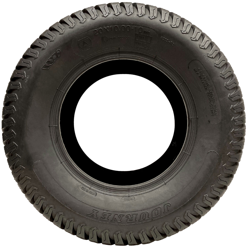 20x10.00-10 4pr Wanda P332 grass tyre side view