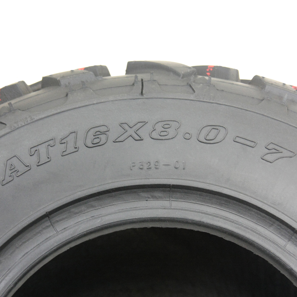 16x8.00-7 4pr Wanda P329 ATV tyre TL / size