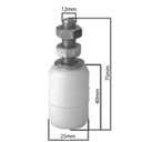 25x40mm Gate Guide Drawing with Dimensions