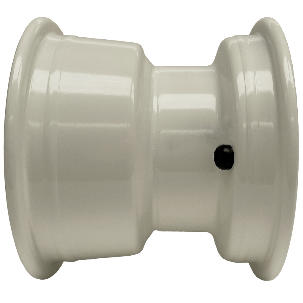 7.00x8 Wheel rim 4/101.6/72 white (for golf buggy) side view