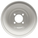 7.00x8 Wheel rim 4/101.6/72 white (for golf buggy) rear view
