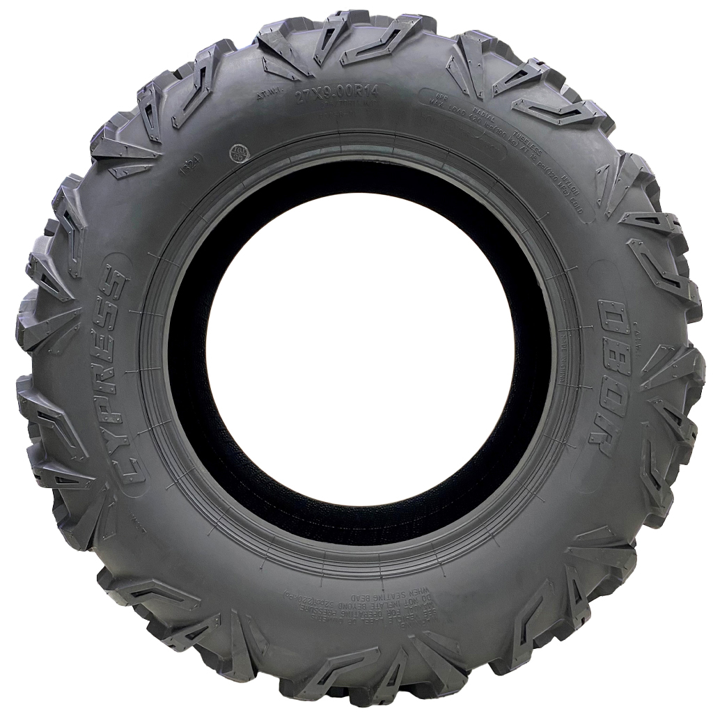27x9.00R14 6ply OBOR Cypress tyre side view