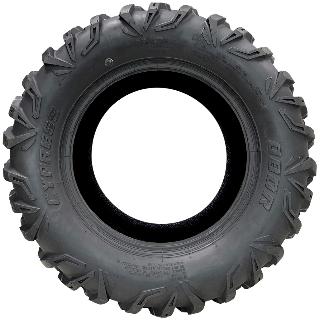 27x11.00R14 6ply OBOR Cypress tyre side view