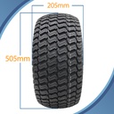 20x8.00-10 P332 Grass tyre pattern with dimensions