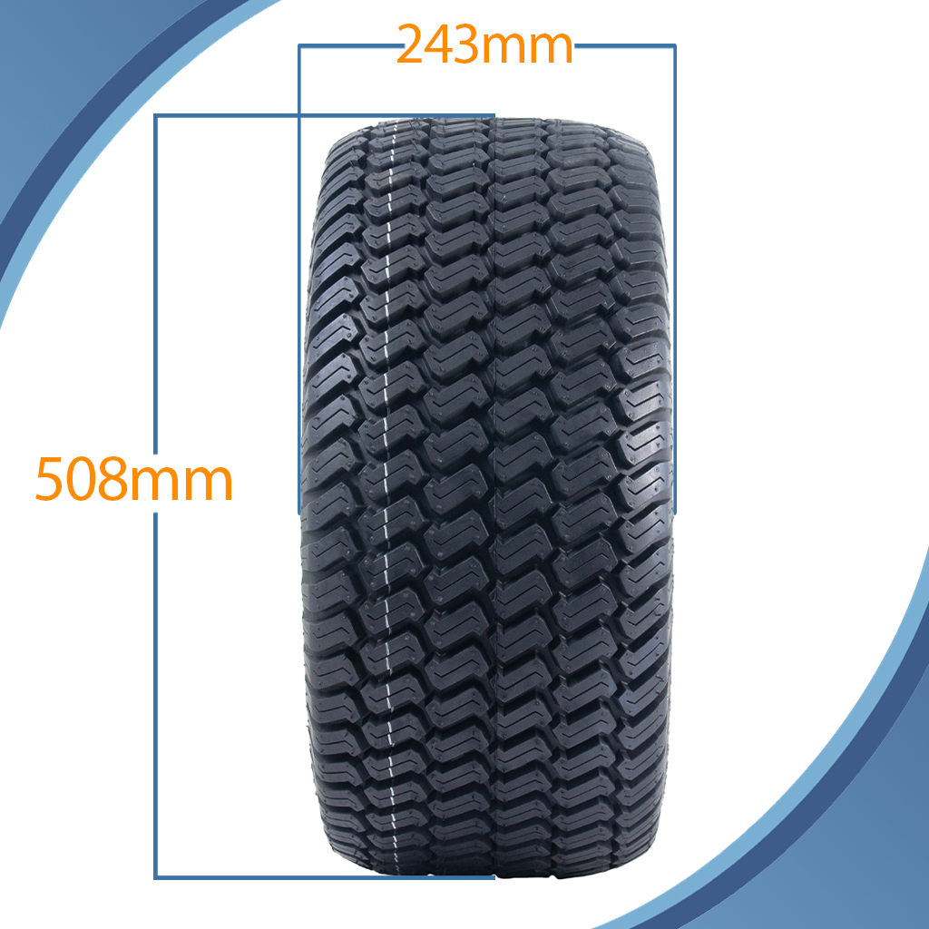 20x10.00-10 4ply P332 GRASS pattern with dimensions
