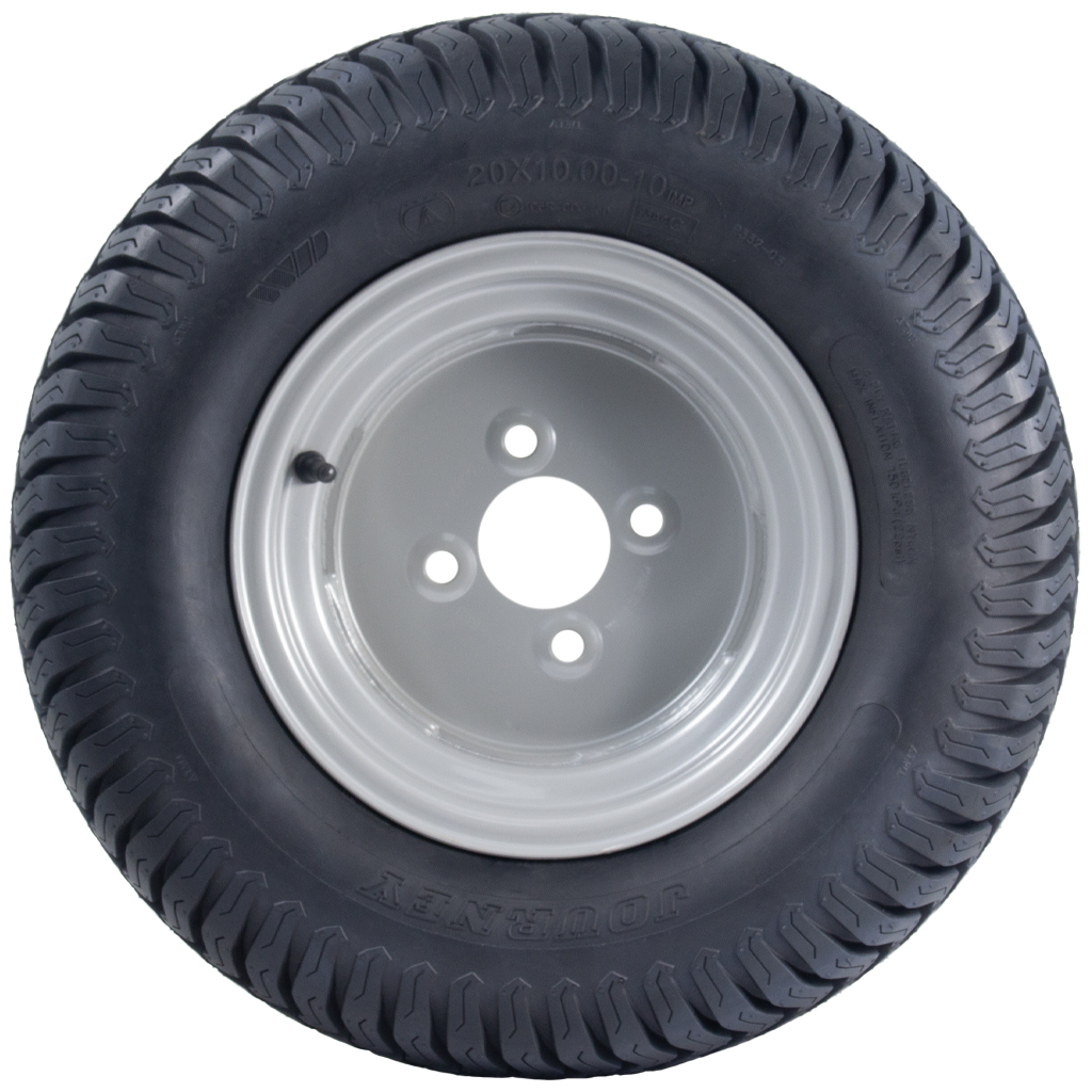 20x10.00-10 4ply P332 GRASS on 4/100 side view