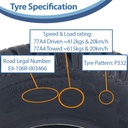 23x10.50-12 4pr Journey P332 Grass tyre specification