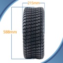 23x8.50-12 4pr Journey P332 grass tyre pattern with dimensions