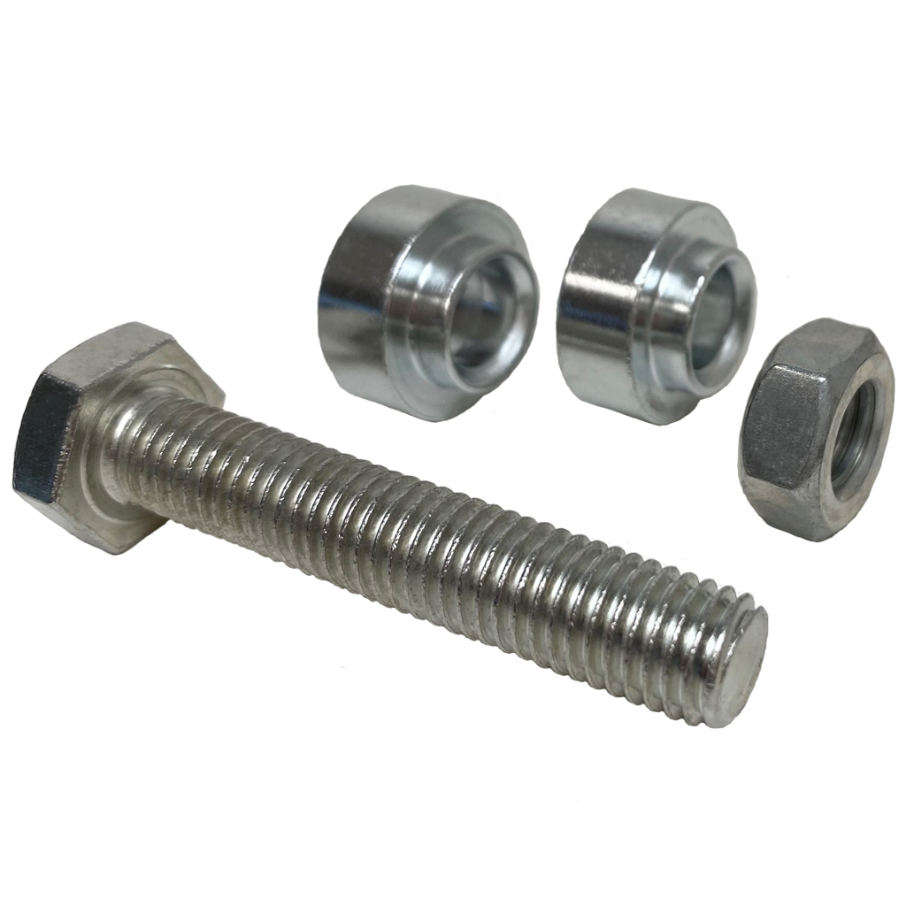 Bolt, nut and T-bushes - Image