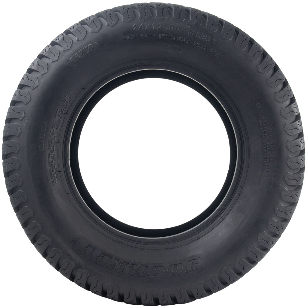 24x12.00-12 4ply Journey P332 Grass tyre side view