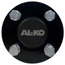 Hub & Stub axle 4/100 M12 wheel bolt  35x35mm Hi speed (ALKO) front view