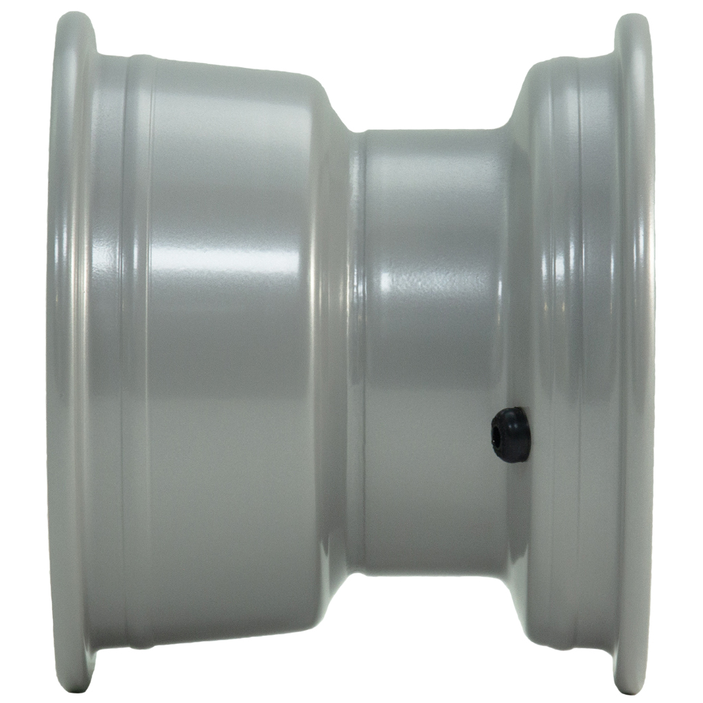 7.00x8 Wheel rim 4/101.6/72 silver (for golf buggy) side view