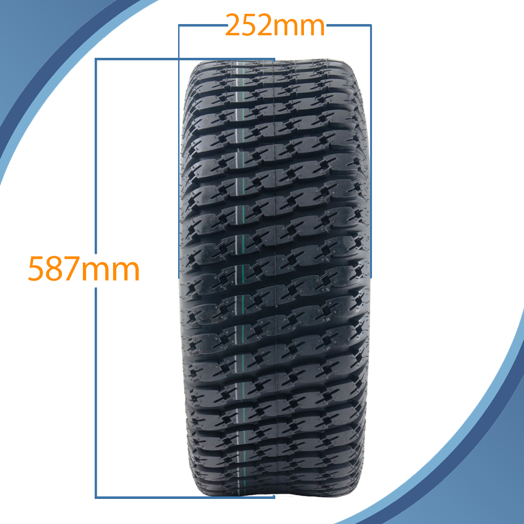 22.5x10.00-8 4pr Journey P532 grass tyre pattern with dimensions