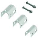 SPP 2300kg Pressed steel hitch & adaptors for 35/40/45/50mm round drawbar