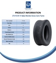 27x10.50-15 4pr Journey P332A grass tyre spec sheet