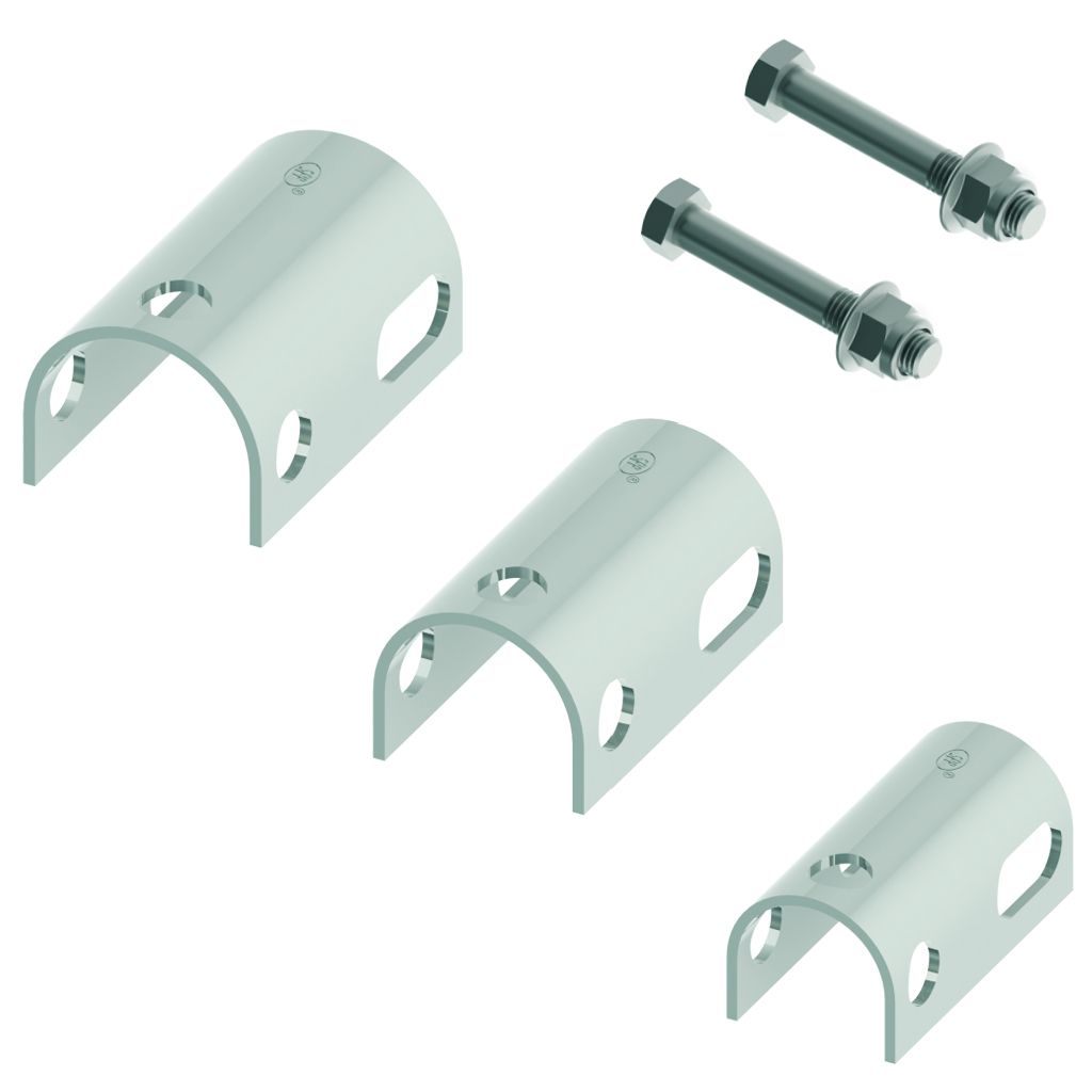 SPP 3000kg Cast steel hitch & adaptors for 35/40/45/50mm round drawbar