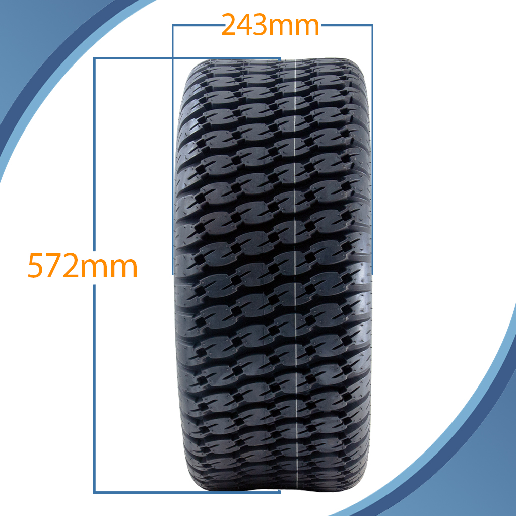 22x9.50-10 4pr Journey P532 grass tyre pattern with dimensions