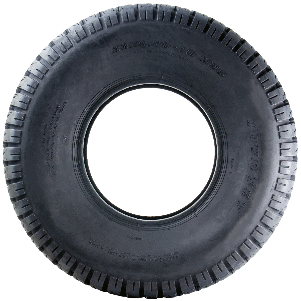 22x9.50-10 4pr Journey P532 grass tyre side view