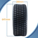 24x12.00-10 (305/60-10) 4pr Journey P532 grass tyre pattern with dimensions