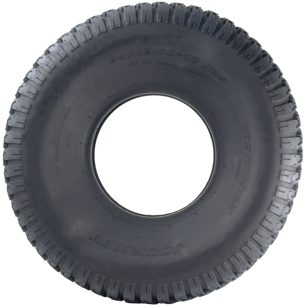 24x12.00-10 (305/60-10) 4pr Journey P532 grass tyre side view