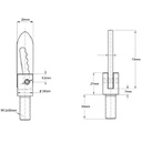 LARGE BOLT ON ANTILUCE (M12x30) 