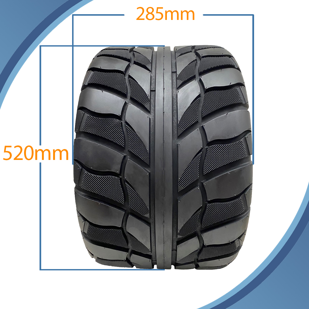 20x11.00-9 (275/50-9) 6ply OBOR Beast Tyre pattern with dimensions