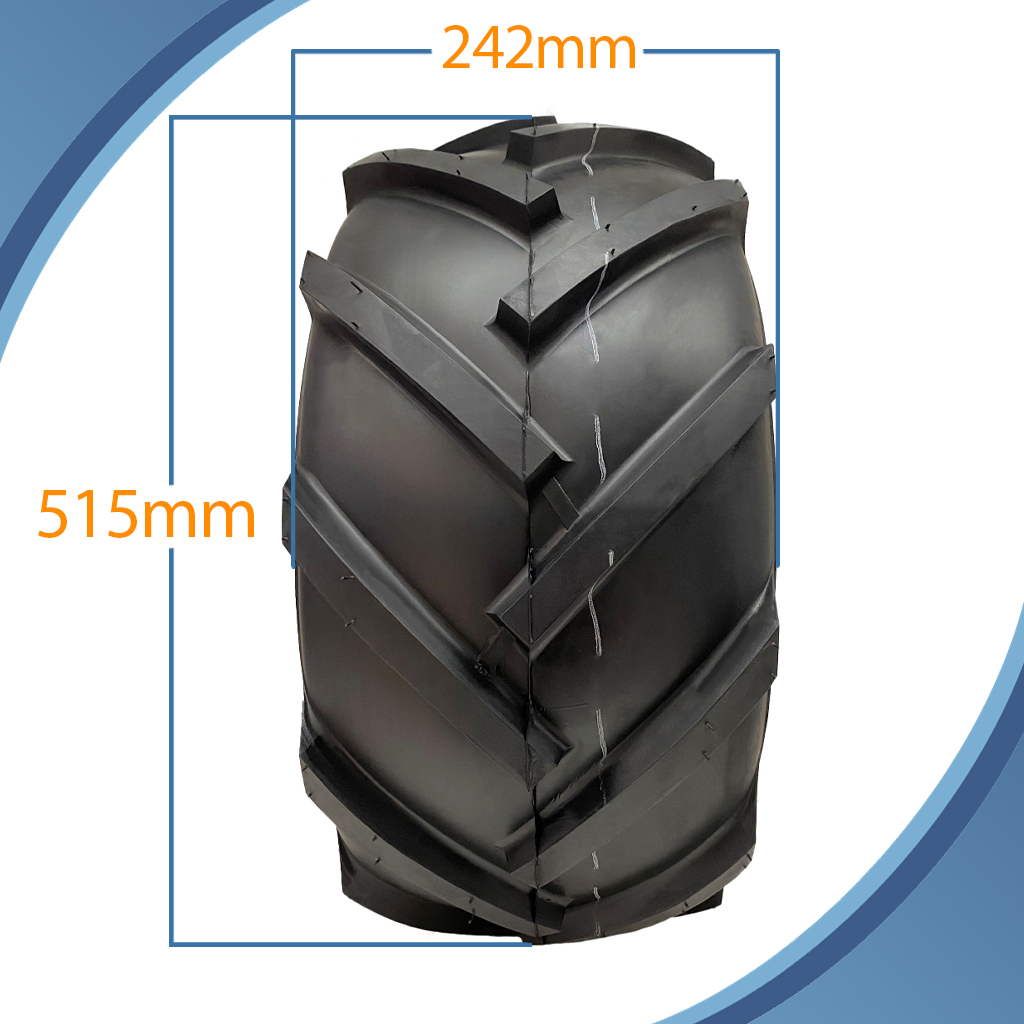 20x10.00-8 4pr Journey P328 Open centre tyre pattern with dimensions