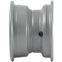 5.50x8" 4/101.6/67 silver wheel rim side view