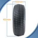18x6.50-8 4pr Journey P332 Grass tyre on 4/4" rim pattern with dimensions