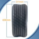 25x12.00-9 4pr Journey P532 grass tyre pattern with dimensions