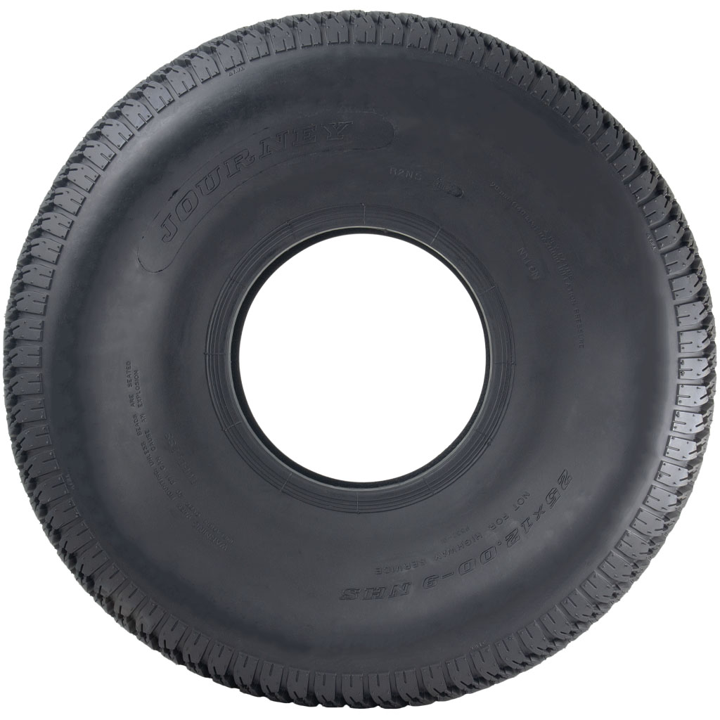 25x12.00-9 4pr Journey P532 grass tyre side view