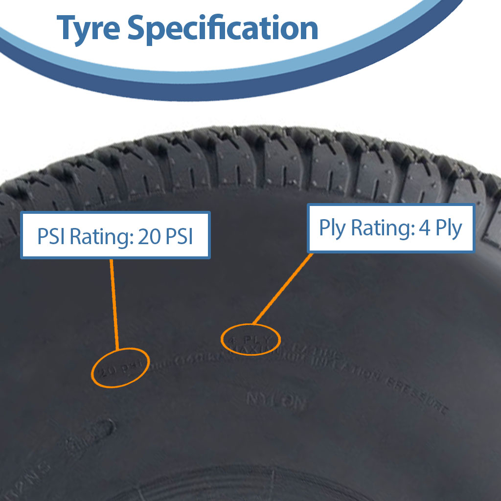 25x12.00-9 4pr Journey P532 grass tyre specification