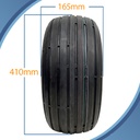 16x6.50-8 6pr Journey P508 rib tyre pattern with dimensions