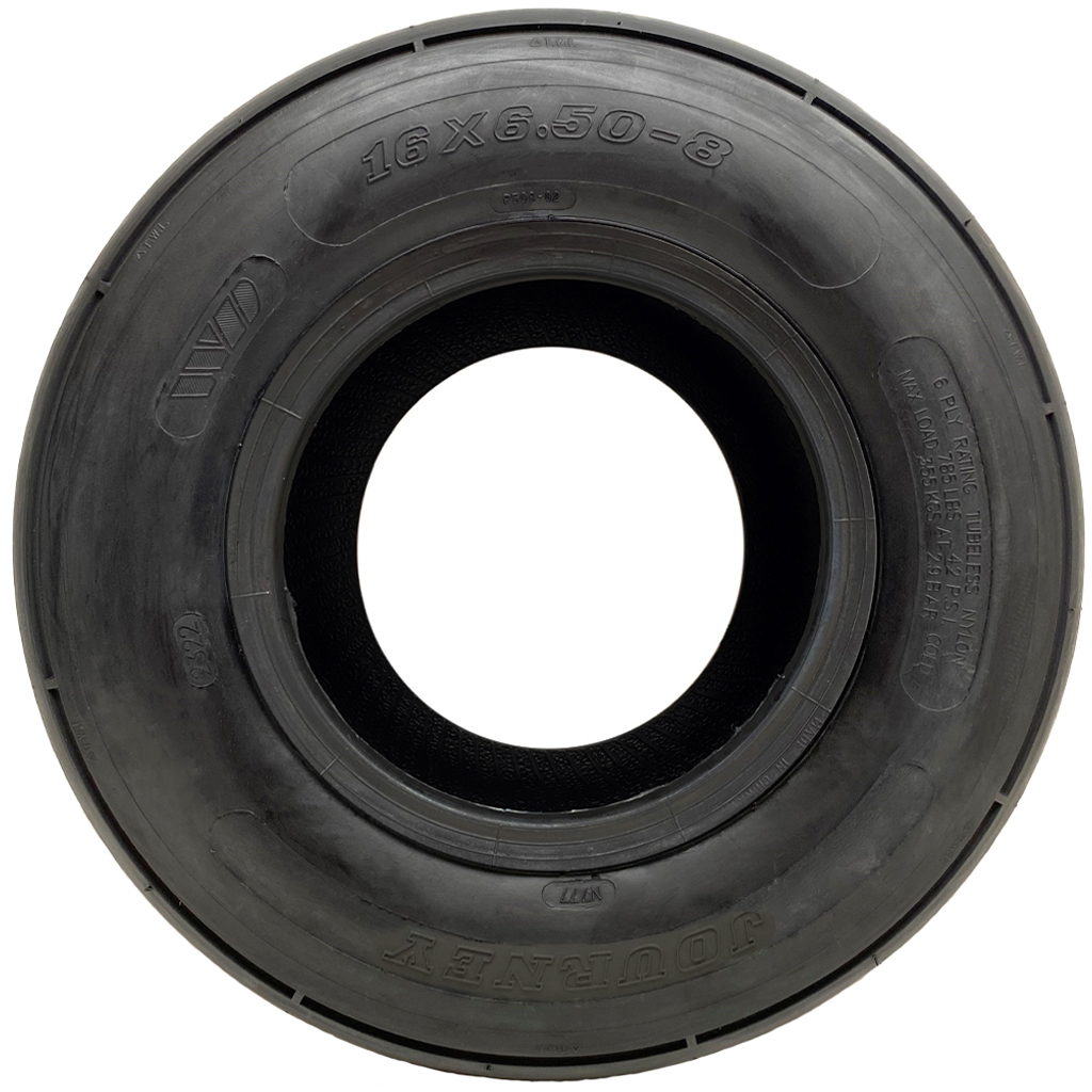 16x6.50-8 6pr Journey P508 rib tyre side view