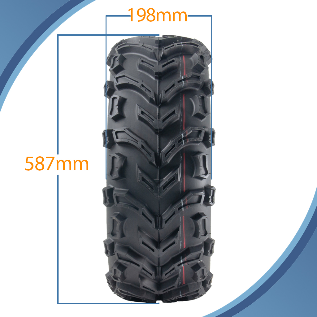 23x8.00-11 6pr Journey Longhorn P3128 ATV tyre pattern with dimensions