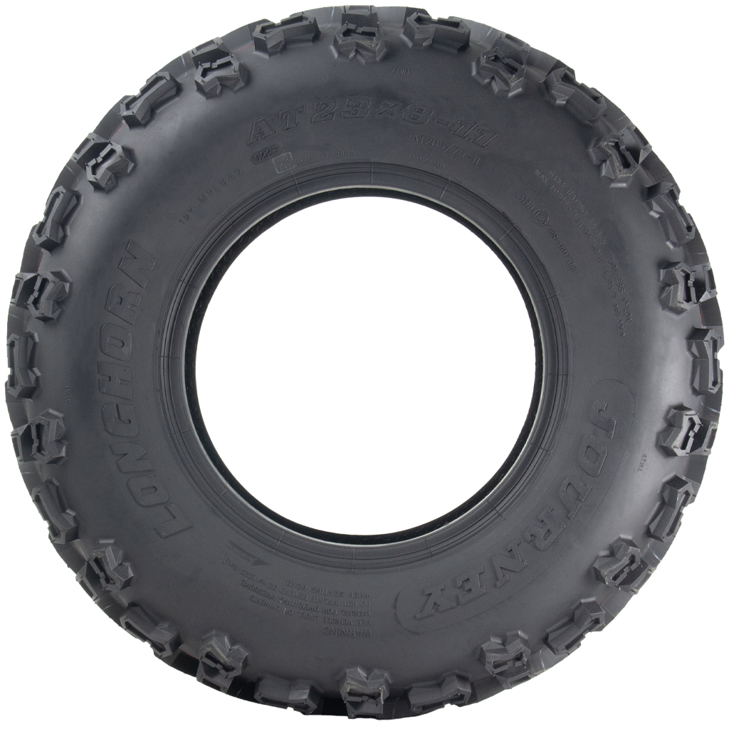 23x8.00-11 6pr Journey Longhorn P3128 ATV tyre side view