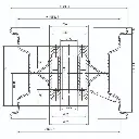 4.50 x 6 80Hub + cap  25BB drawing with measurements WH8163.webp