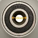11x4.00-4 - P332 20mm Bearing close up with dimensions (1024x1024).webp