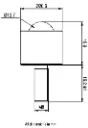 Ball Transfer Unit Hevi-Load Series Carbon Chrome Load Ball Diameter 12.7mm - Dimensions