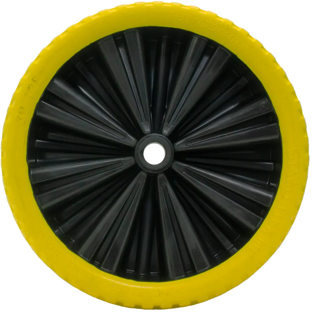 Yellow Color Machine Wheel Flex-Lite yellow wheel 25.4 (1