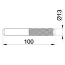 Pin for joining TRACK5 Drawing with Dimensions