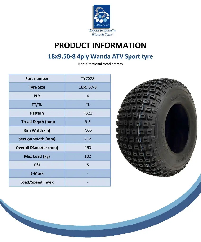 18x9.50-8 P322 Spec Sheet.webp