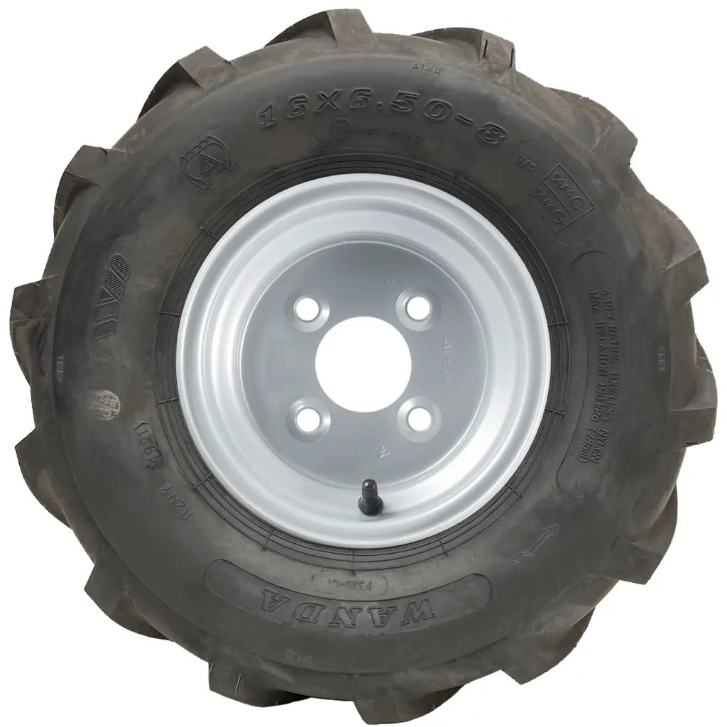 16x6.50-8 P328 Side View text 4 stud rim (1024x1024) 100mm PCD.webp