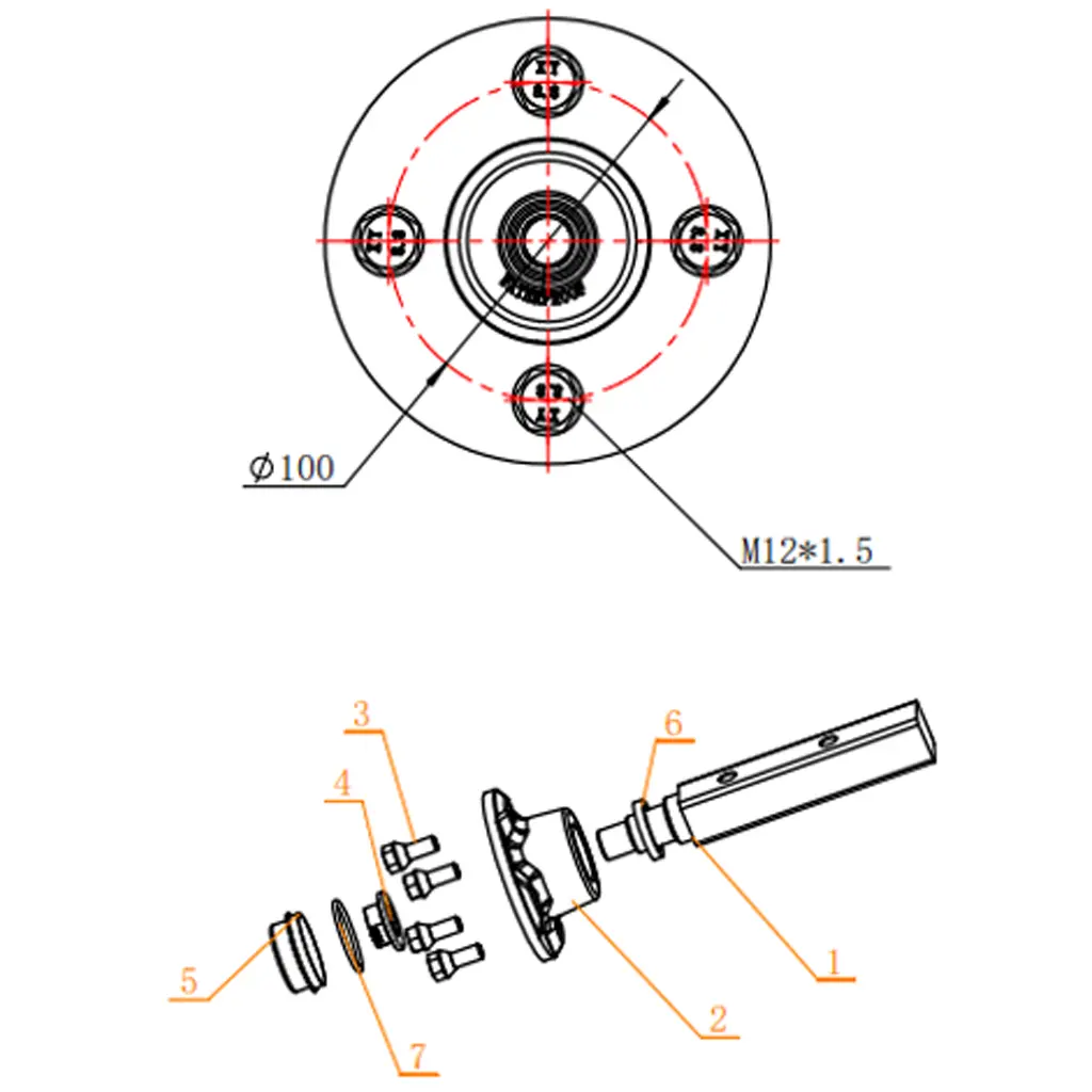 Unbranded 40x40 Dimension drawing 2 (1024x1024).webp