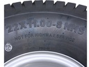 22x11.00-8 4pr Wanda P512 grass tyre TL on steel rim 4/101.6/67 size